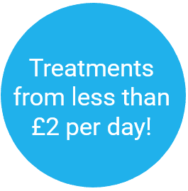 Treatment Badge Blue - Cathedral Eye Clinic Illustration