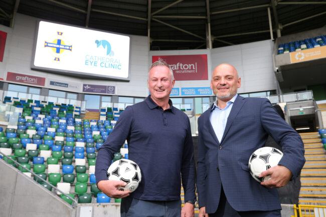 Michael O Neill and Professor Moore