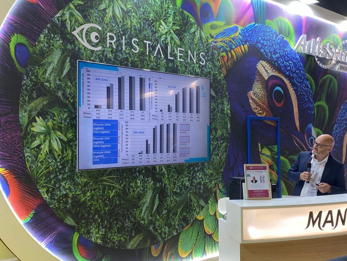 1694526715991 Prof. Johnny Moore presentation at Cristalens International on findings