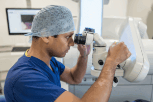 Mr Niraj Mandal consultant ophthalmologist Cathedral Eye Clinic