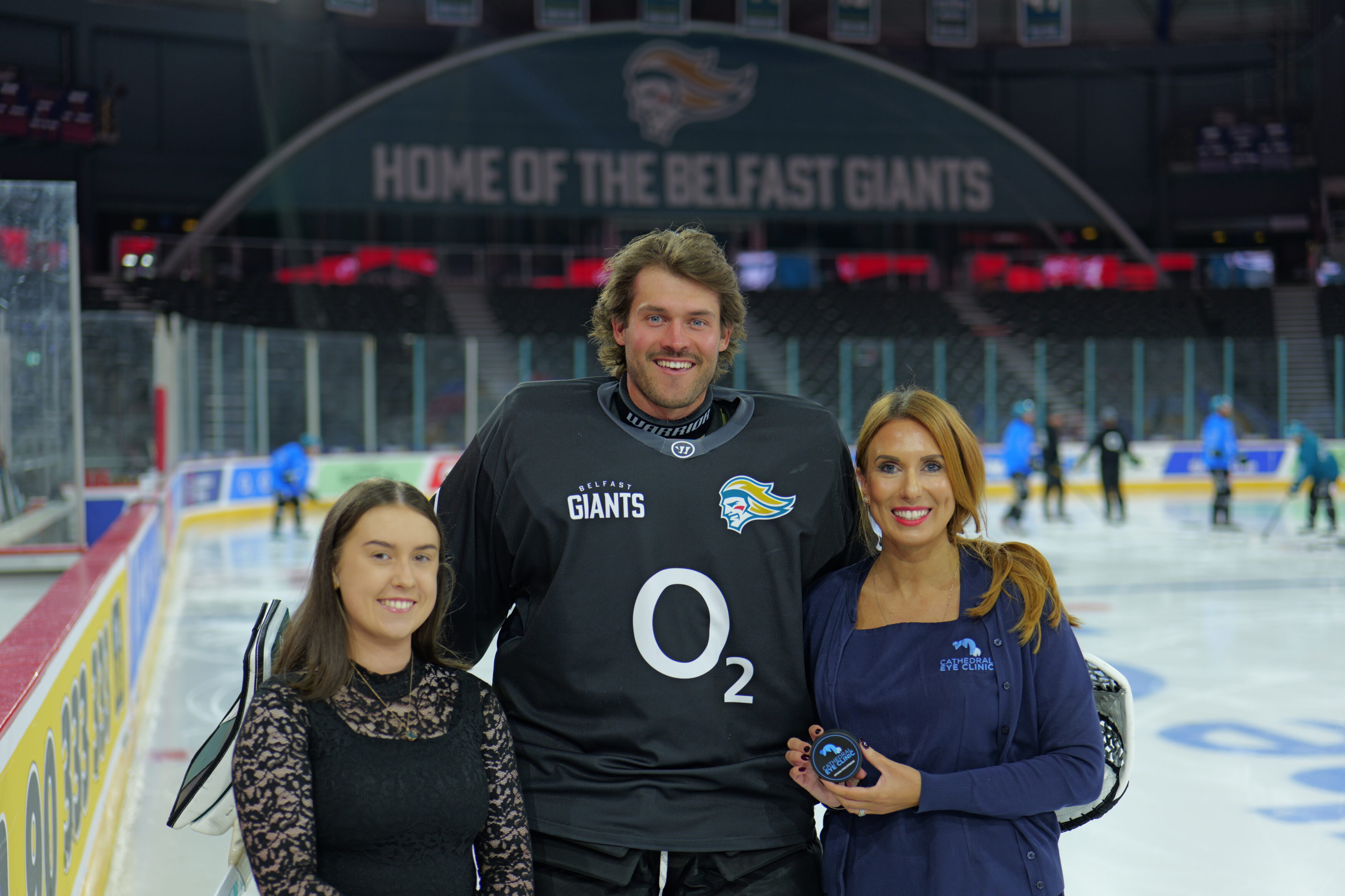 Belfast Giants Partnership with Cathedral Eye Clinic